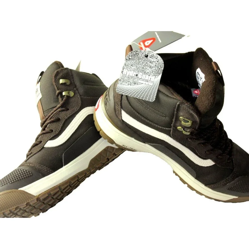 Vans Men's UltraRange Exo Hi MTE-2 All Weather Boots Demitasse Brown Size 11 NIB - Picture 4 of 6